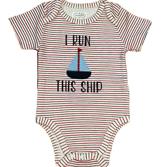 MUDPIE NAUTICAL ONESIE - Picture 2 of 4